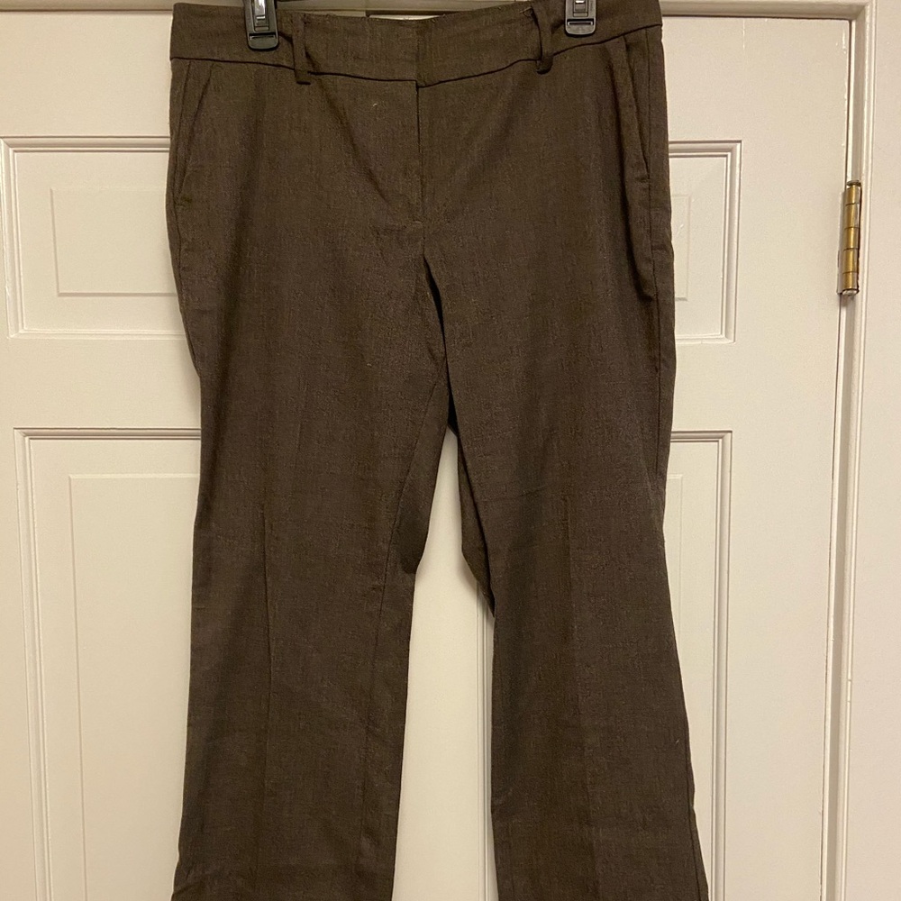 Ann Taylor brown dress pants